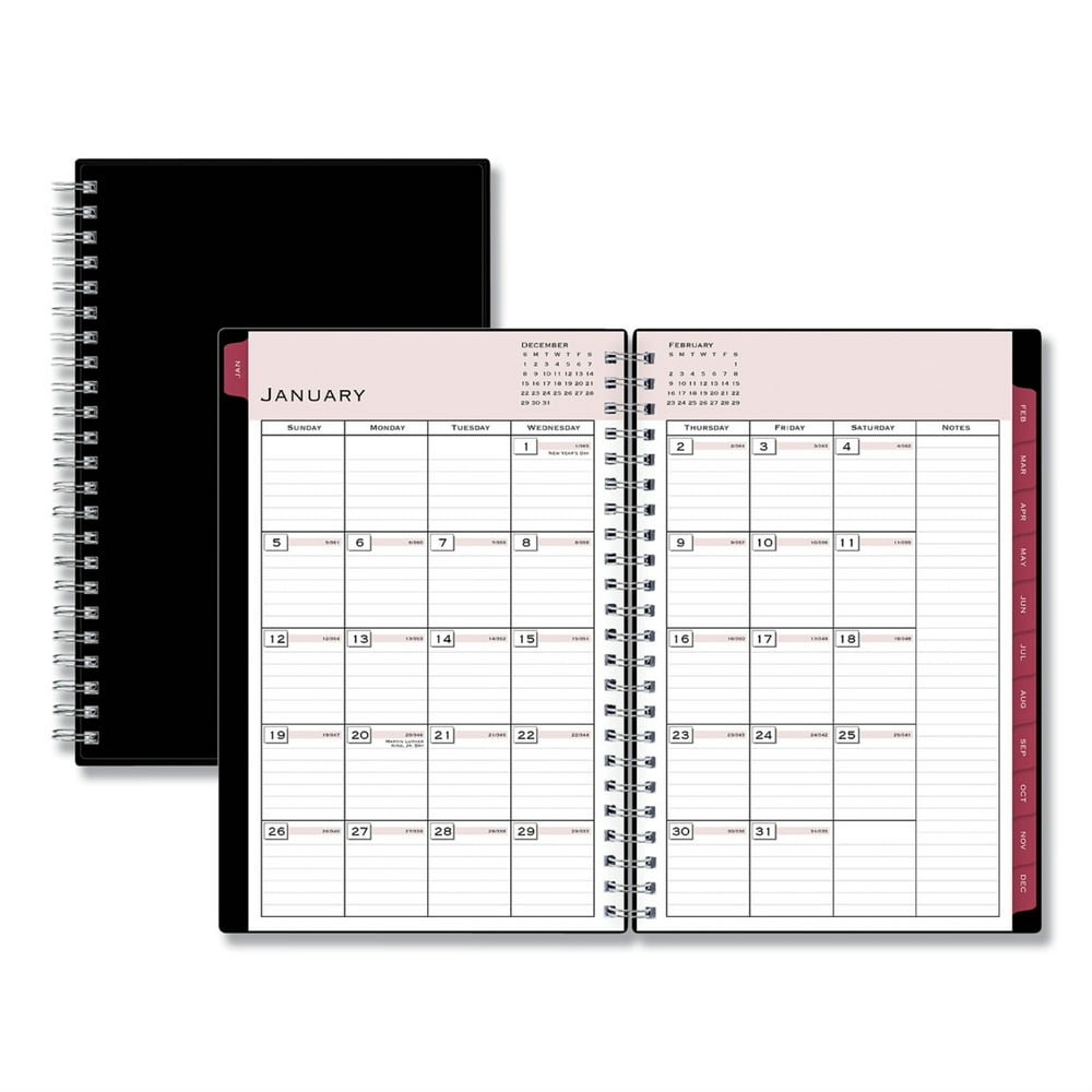 Blue Sky 2020 Weekly & Monthly Planner, 5" x 8", Classic Red Walmart