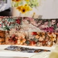 thumbnail image 4 of Vintage Floral Decorative Washi Tape Repositionable Transparent Paper Crafting 45mm x 200cm, 4 of 9