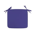 thumbnail image 2 of Outdoor Chair Cushions, Seat Pads for Patio Dining Chairs, Washable Foam Cushions with Straps, Soft Polyester, Set of 2, 2 of 8