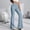 Light Blue, variant on Wide Leg Yoga Pants For Women Lightweight Pants Women Workout Pants Women High Waisted Pants for Women Ankle Pants For Women Summer Work Trousers Casual Sweatpants Casual Pants For Women