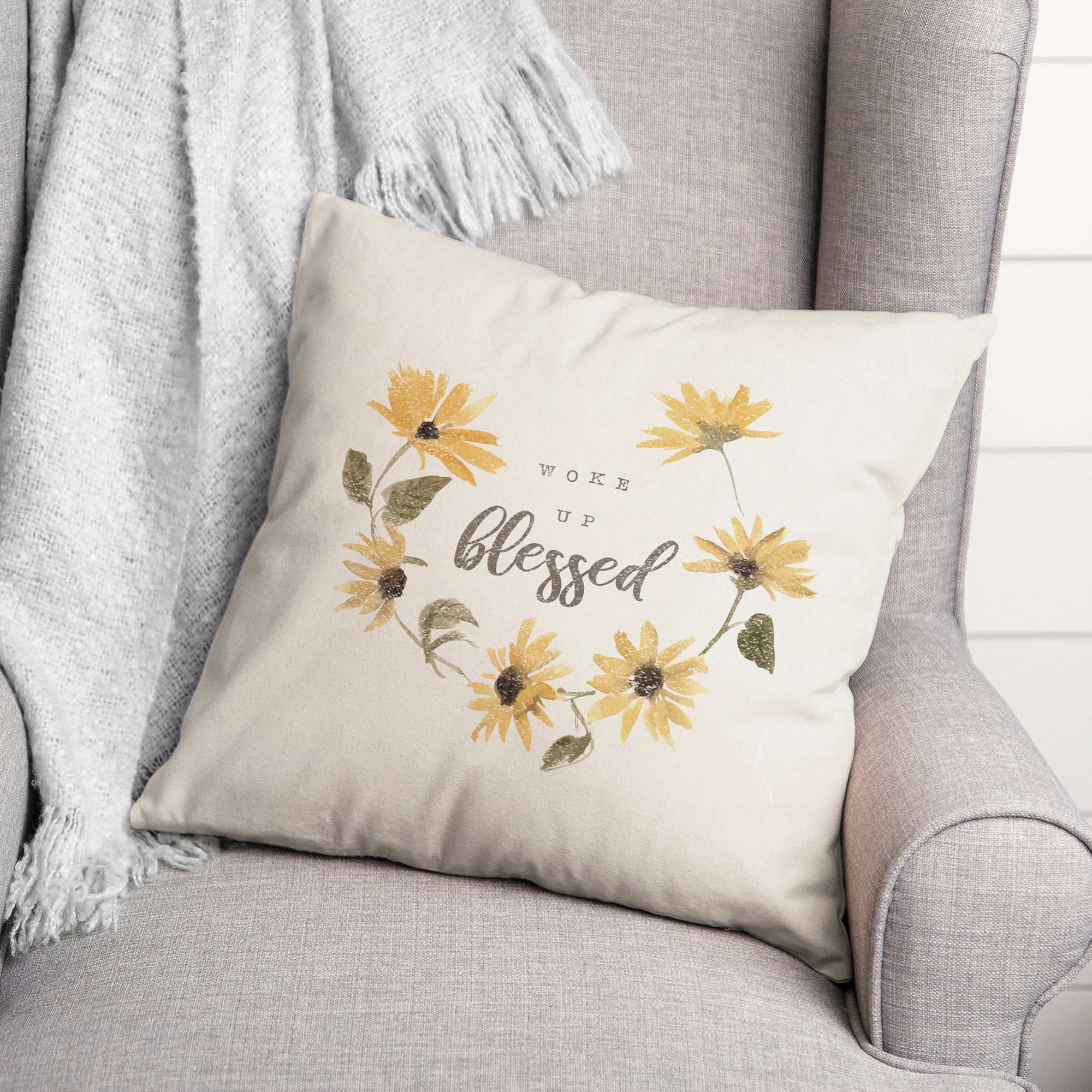 Creative Products Blessed Sunnies 18 x 18 Indoor / Outdoor Pillow