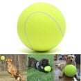 thumbnail image 2 of 1 PC Large Pet Toy Ball, 9.5" Rubber Kelly Giant Tennis Ball, Durable Mega Jumbo Dog Play Supplies Fun Thrower Chucker Play Training,Pet Instincts Interact Fetch Balls, 2 of 8