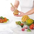 thumbnail image 5 of Portable Food Carving Tools Kit Culinary Carving Tools Set Portable Garnishing/Cutting/Slicing Garnishing Tools Kit for Vegetable Fruit Food 46Pcs, 5 of 5