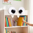 thumbnail image 2 of KFUIRDE Oversized Moving Eyes Stickers with Self-Adhesive Back, Big Wiggly Eye Decor for Pumpkin Christmas Snowman Cabinet DIY, Halloween Thanksgiving Xmas Party Decoration, 2Pcs Set, 2 of 6