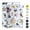 Butterfly, variant on Black Leopard Poly Mailers 10x13, 25 Pcs, Waterproof Self-Adhesive Tear Resistant Shipping Bags