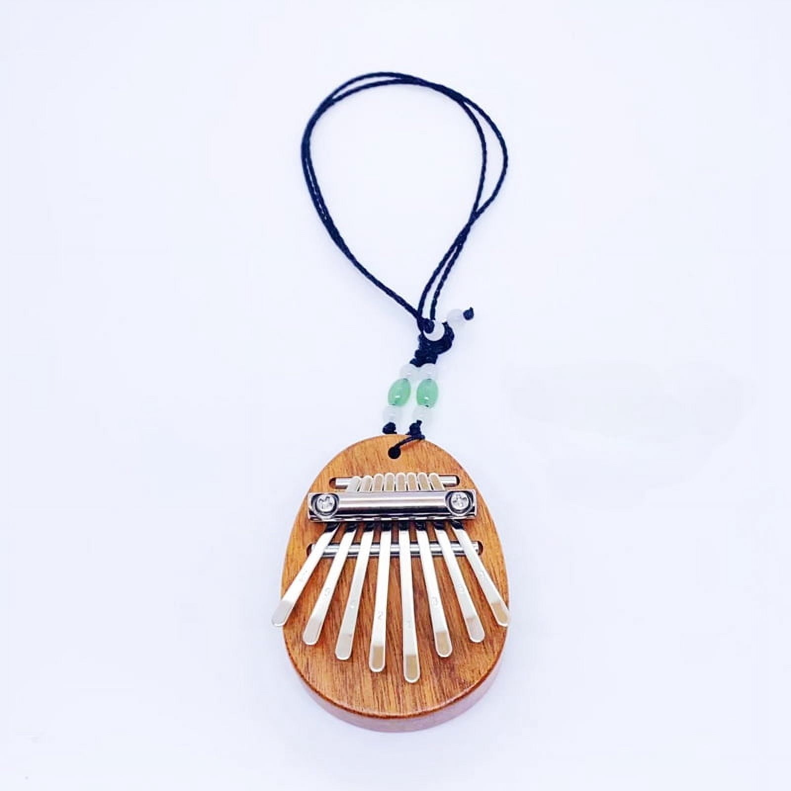 8 Key Mini Wooden Kalimba High Quality Exquisite Finger Thumb Piano Marimba Musical Good Accessory Pendant Gift