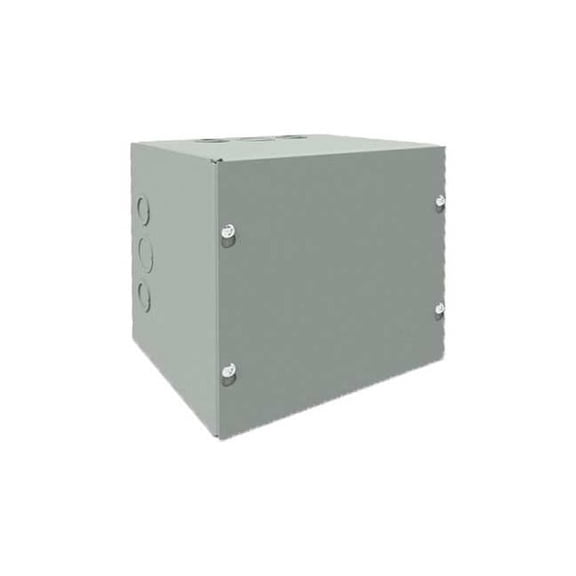 Wiegmann Enclosure,Mtlc,24In.Hx 24In.Wx6In.D SC242406