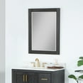 thumbnail image 4 of Ivy 28" Rectangular Bathroom Wood Framed Wall Mirror in Brown Oak, 4 of 11