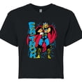 thumbnail image 3 of Marvel Thor - Fathor - Juniors Cropped Graphic T-Shirt, 3 of 5