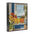 thumbnail image 2 of Stupell Industries Bohemian Distant Lighthouse Window View Black Framed Giclee Art, 24 x 30, by Lisa R Dumm, 2 of 8