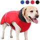 thumbnail image 1 of Abrigo impermeable para perros grandes, chaqueta de invierno, ropa para mascotas, traje de nieve a prueba de viento para exteriores, abrigo reflectante para perros pequeños/medianos, S, rojo, 1 of 5