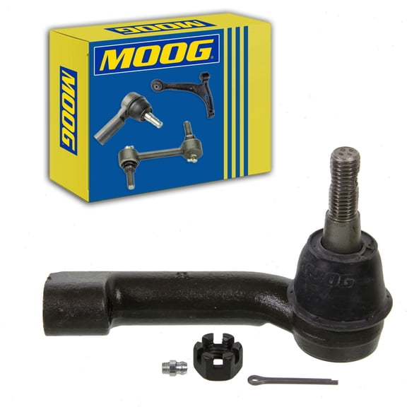 MOOG Right Outer Steering Tie Rod End compatible with Ford F-150 2.7L 3.5L 3.7L 4.2L 4.6L 5.0L 5.4L 6.2L V6 V8 2009-2020