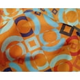 thumbnail image 5 of oneOone Silk Tabby Orange Fabric Geometric Sewing Fabric By The Yard Printed Diy Clothing Sewing Supplies 42 Inch Wide-W2, 5 of 6