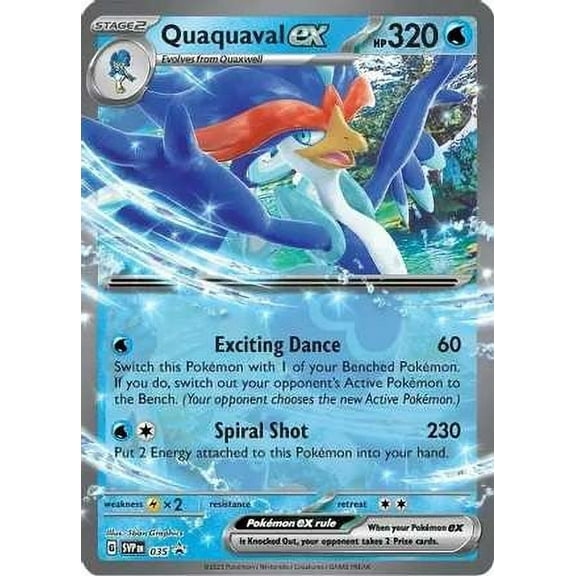 Pokemon Scarlet & Violet Promo Quaquaval ex SVP035