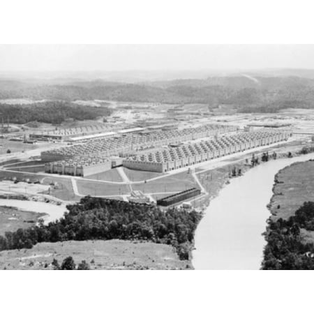 - Aerial view of a nuclear laboratory Oak Ridge National Laboratory Oak Ridge Tennessee USA Canvas Art - (18 x 24)