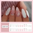 thumbnail image 1 of Fiudx Decoración de Uñas Navideña, Juego de Pegatinas para Uñas, Uñas Postizas con Diseño de Copo de Nieve, Uñas Adhesivas de Fácil Aplicación, Realce de Belleza Festivo, Regalo para Amantes de Las U, 1 of 6