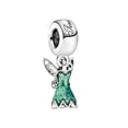 thumbnail image 1 of Abalorio de plata de ley 925 para pulsera Pandora, colgante de princesa elfo, compatible con pulsera Pandora Original, Herocross, disney, corazón, joyería, regalo de amor, 1 of 3