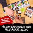thumbnail image 4 of Hunt A Killer : Le Tueur d’à Côté – Jeu de Cartes à Déduction Sociale pour Familles et Adultes, Jeu de Mystère Rapide pour 3 à 6 Joueurs, 10 Ans et Plus, 4 of 7