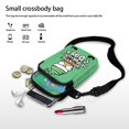 thumbnail image 7 of HELLHERO St. Patrick's Day Leprechaun Gold Adjustable Crossbody Bag, Polyester Double-layer for Adults, 7 of 7