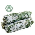 thumbnail image 2 of Ancient Veda White Sage & Cedar Smudge Sticks Pack of 3 Bundles & Smudge Guide, 2 of 2