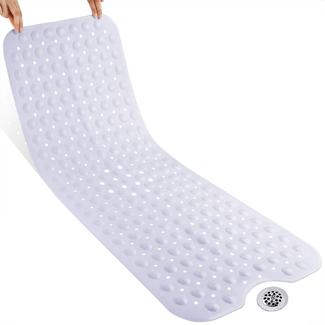 Alfombrilla de bañera Yimobra Original, antideslizante, extralarga, 40 x 100 cm
