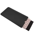 thumbnail image 1 of PU Leather Wireless Keyboard Sleeve Travel Keypad Pouch Storage Bag Shockproof Protective Case for Logitech K380 Black, 1 of 6