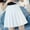 White, variant on Women's Fashion High Waist Pleated Mini Skirt Slim Waist Casual Tennis Skirt Pencil Skirts for Women Adult Skirts for Women plus Size Summer Skirts Teal Skirt Skirt Hanger Animal Print Skirt Daybed