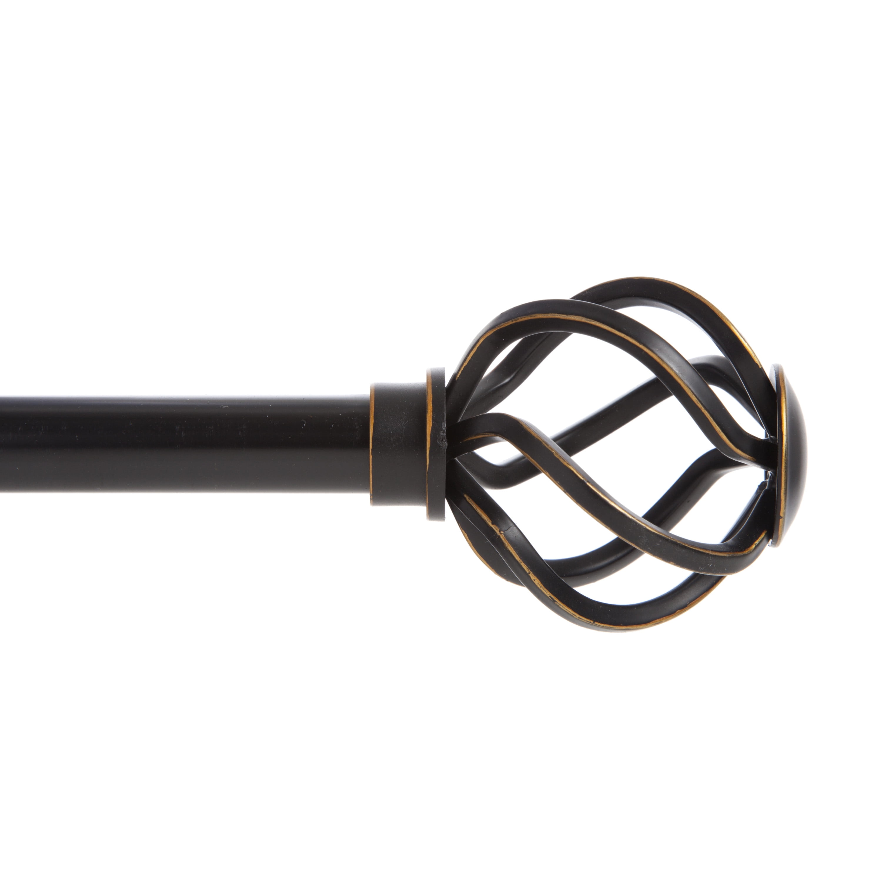 Better Homes Gardens 5 8 Cage Decorative Curtain Rod Oil Rubbed Better Homes Gardens 5 8 Cage Decorative Curtain Rod Oil Rubbed Bronze Com