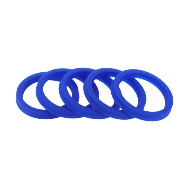 Sello de Aceite Universal UN Lip Sello Anillo Sello de Eje Rotativo 45x55x7mm Alta Presión TPU Azul 5 Pcs