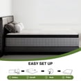 thumbnail image 6 of Twin Mattress 12 Inch,Twin Size Hybrid Mattress with Individually Wrapped Coils, Medium Firmness Cool-Touch Cover & Cooling Memory Foam Mattresses in a Box, 6 of 8