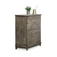 thumbnail image 1 of Distressed Grey Wood Chest, 1 of 2