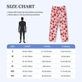 thumbnail image 4 of Balery Hand Drawn Strawberry Pantalones de pijama para hombre, pijama ultraligero, pantalón de descanso-X-Large, 4 of 6