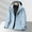 Light Blue, variant on Sentmoon Two Piece Sets Mens Ski Jacket and Tops Solid Color Long Sleeve Hooded Neck Mens Coats Winter Oversized Keep Warm Zipper Windbreaker Mens Clothing with Pockets Fall for Walking and Daily