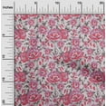 thumbnail image 2 of oneOone Viscose Chiffon Pink Fabric Florals Sewing Craft Projects Fabric Prints By Yard 42 Inch Wide, 2 of 5