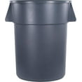 thumbnail image 2 of Carlisle 34105523 Bronco Round Waste Container Only, 55 Gallon, Gray, 2 of 6