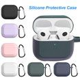 thumbnail image 1 of Gwong Electrónica Funda protectora a prueba de polvo anti-caída bluetooth bluetooth-Earbud Funda protectora de silicona para AirPods 3, 1 of 6