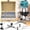 Wooden box, variant on Router Tool, 6.5 Amp 1.25 HP Hand held Wood Router Tool, Compact Palm Trim Router for Woodworking, 6 Variable Speeds Fixed Base Laminate Router Woodworking Tool with Dust Hood 15PCS Router Bits