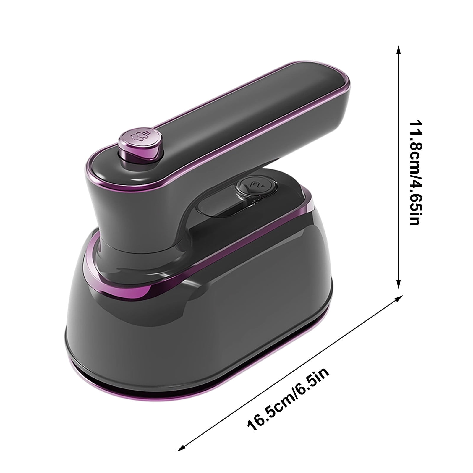 Mini Portable Foldable Travel Iron Handheld Garment Steamer Wet Dry Use Fast Heating Compact Iron For Clothes Home Travel Wardrobe Essentials