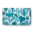 thumbnail image 5 of Simply Daisy 2' x 3' Orchid Flower Forest Spring Chenille Rug, 5 of 5