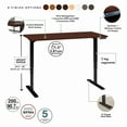 thumbnail image 3 of Move 80 Series 60W x 30D Adjustable Desk in Harvest Cherry - Engineered Wood, 3 of 7