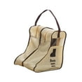 thumbnail image 4 of Bolsa de almacenamiento de botas portátil perfecl bolsa de zapatos de viaje a prueba de polvo 28cmx25cmx29cm Beige, 4 of 8