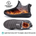 thumbnail image 5 of Ablanczoom Snow Boots Women Winter Warm Faux Fur Comfortable Woman Ankle Booties, 5 of 8
