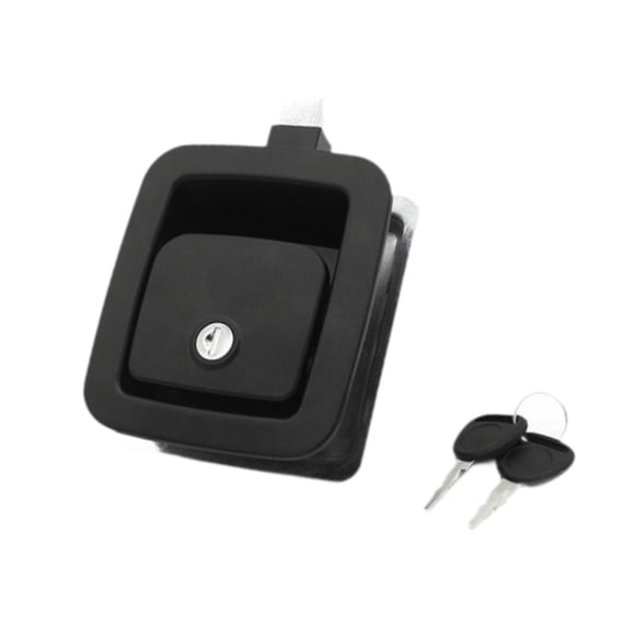 Reemplazo de Cerradura de Puerta de RV, Manija de Puerta de RV Empotrada para Furgoneta, Autocaravana