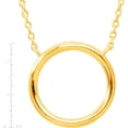 thumbnail image 1 of Open Circle Necklace, 1 of 7