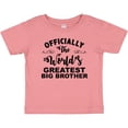thumbnail image 3 of Inktastic Officially The World's Greatest Big Brother Boys Baby T-Shirt, 3 of 5