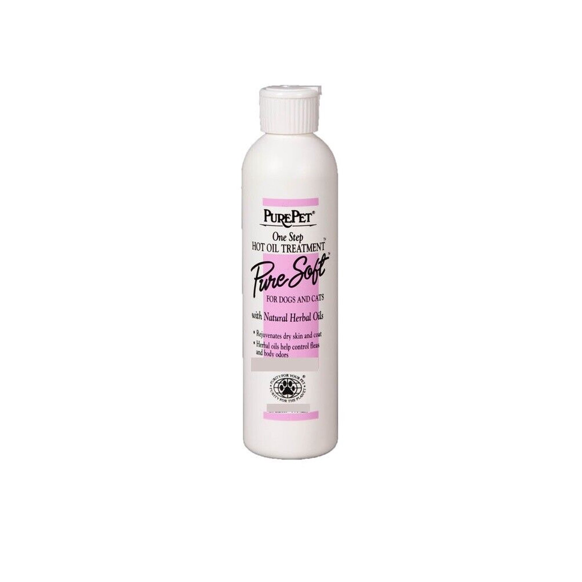 Pure Soft One Step Luxury Dog and Cat Hot Oil Treatment for Healthy Skin + Coat (16 ounce)