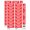 Red, variant on Excellent Work Speech Bubble Teacher Student School Sticker Set - Red - Matte Finish - 1.25" Mini