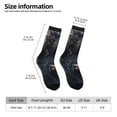 thumbnail image 2 of Cauagu Majestic Black Yak Print Crew Socks for Women and Men,Adult Athletic Running Socks 1-Pair Sports Socks Work Gear Socks with Moisture Wicking, 2 of 6