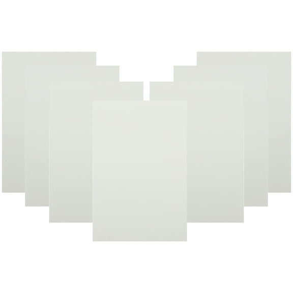 Worgeous 10pcs Sublimation Blanks Blank Photo Sign Sublimation Aluminum Photo Sign Blank