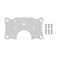 thumbnail image 2 of Placa de reparación de bisagras Paneles de cajón de puerta de gabinete Kit de hardware de reparación de montaje Ndcxsfigh  Libre de BPA, 2 of 3